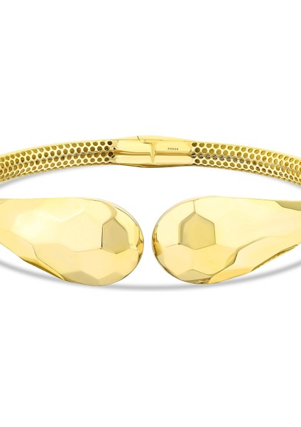 Tasarım Altın Kelepçe - 14K