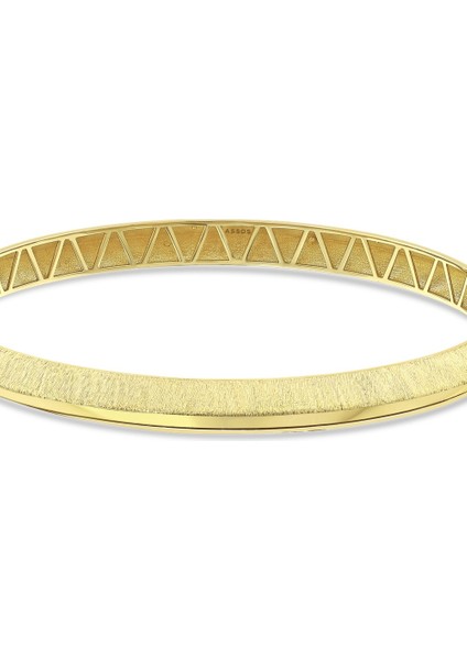 Altın Tasarım Kelepçe - 14K