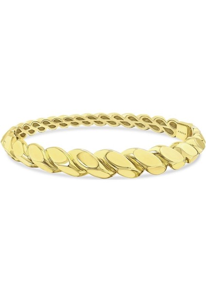 Altın Tasarım Kelepçe - 14K