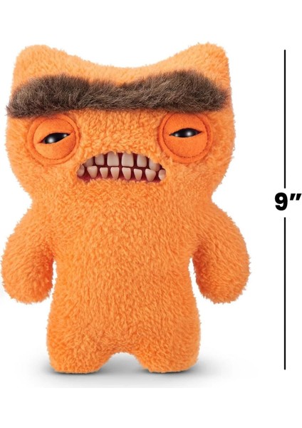 Kıllı Süper Yumuşak Zuru Fuggler Hairy Fuggs Peluş Oyuncak Munch Munch Monobrow Orange 22CM fiyatları