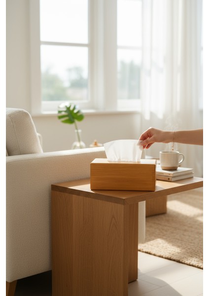 Bambu Tekçek Peçetelik / Dispanseri