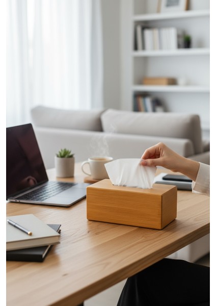 Bambu Tekçek Peçetelik / Dispanseri