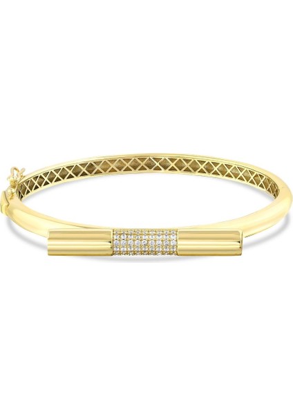 Tasarım Altın Kelepçe - 14K