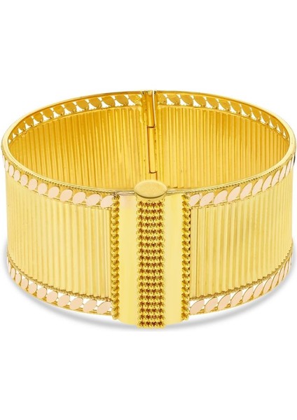 Altın Kelepçe Bilezik - 14K