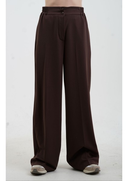 Kahve Yandan Lastikli Pantolon fiyatları