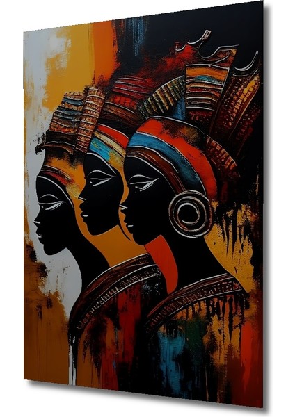 Renkli Etnik Kadınlar Ahşap Mdf Dekoratif Ev/işyeri Duvar Tablo Dikdörtgen Ev/işyeri Duvar Tablo fiyatları