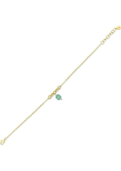 Şans Yonca Altın Bileklik - 14K