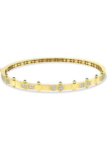 Tasarım Altın Kelepçe - 14K