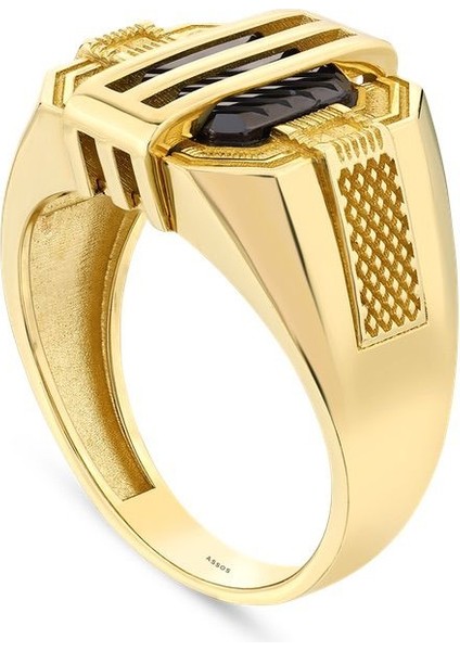 Altın Erkek Yüzük - 14K