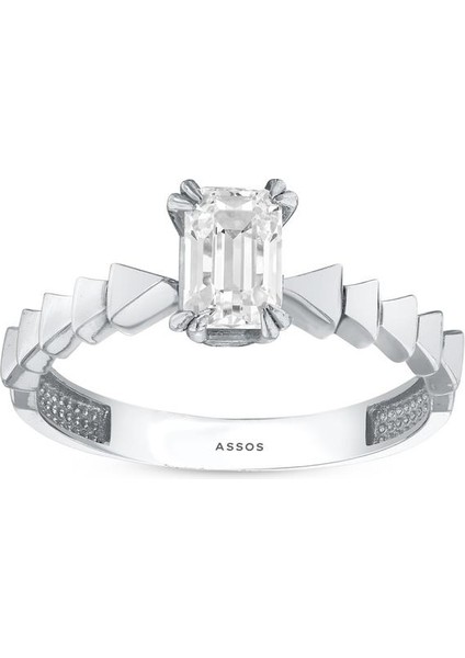 Altın Baget Yüzük - 14K