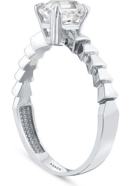 Altın Baget Yüzük - 14K