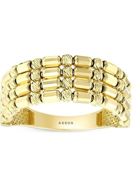 Tasarım Altın Yüzük - 14K