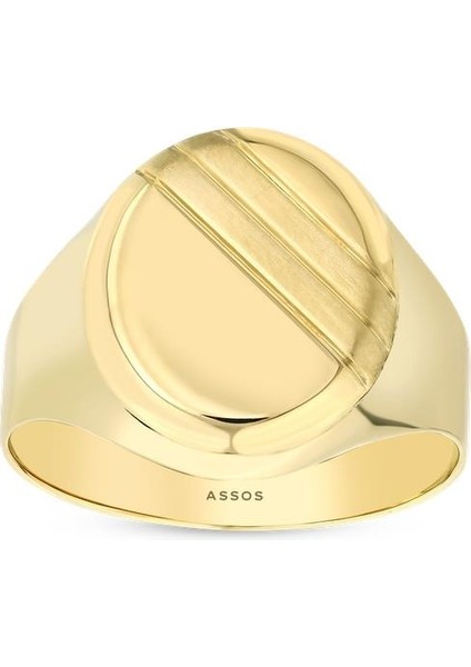 Altın Erkek Yüzük - 14K