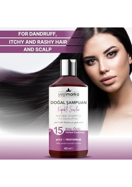 Yeşilmarka Doğal Şampuan - Kepekli Saçlar Için fiyatları