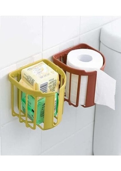 Wc Kağıdı Için Pratik Monte Edilebilen Yapışkanlı Çok Fonksiyonlu Beyaz Organizeri fiyatları