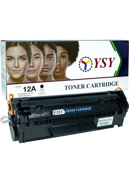 Ysy Hp 1020 1018 1010 1012 1022 3015 3030 3050 3055 1022N 3052 M1005 M1319F 2000 Sayfa Verimli Muadil Toner