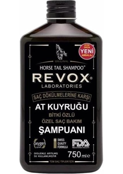 Revox At Kuyruğu Bitki Özlü Saç Şampuanı 750 ml fiyatları