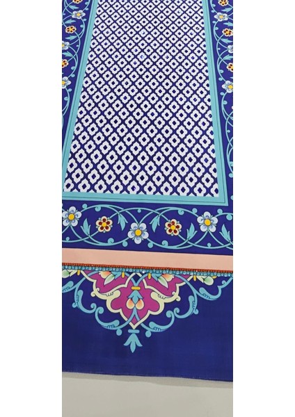 Mavi Beyaz Geometrik Kırlent - Supla- Runner Takım fiyatları