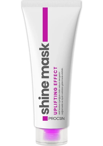 Procsın Siyah Nokta Karşıtı Soyulabilir Işıltı Maskesi 50 ml