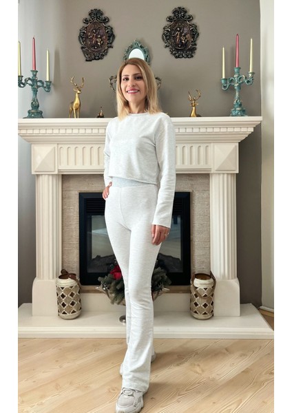 Bershka Gri Melanj Alt Üst Takım fiyatları