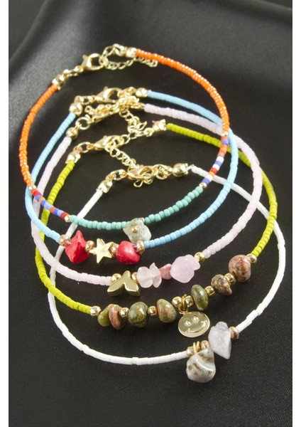 Karışık Miyoki Boncuk Bileklik