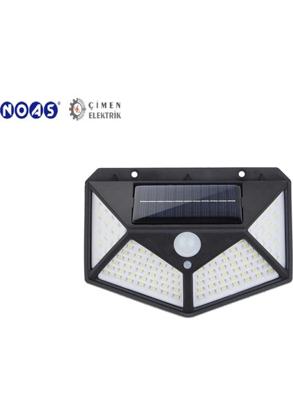 Noas YL84 1001 S Titan 50W Siyah Sensörlü Solar Aplik Beyaz Işık 6500K fiyatları