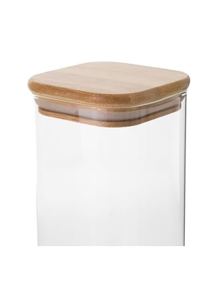 Concept Borosilikat Kare Kavanoz 1100 ml modelleri