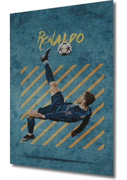 Ronaldo Futbol Sanatı Dekoratif Ahşap Mdf Ev/işyeri Duvar Tablo Dikdörtgen Ev/işyeri Duvar Tablo fiyatları
