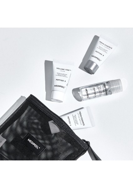 Medıpeel Peptide 9 Aqua Essence Trial Kit (4 Adet) Antioksidan Içeren Canlandırıcı Mini Set fiyatları