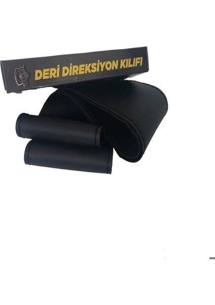 Dikişli Direksiyon Kılıfı Siyah Deri Siyah Dikişli F.or.d Fmax F Max Için fırsatları
