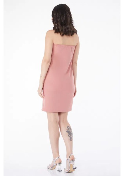 Bağcık Detaylı Abiye Elbise