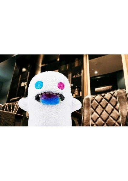 Kıllı Süper Yumuşak Zuru Fuggler Hairy Fuggs Peluş Oyuncak Oogah Boogah Rainbow Tongue 22CM fırsatları