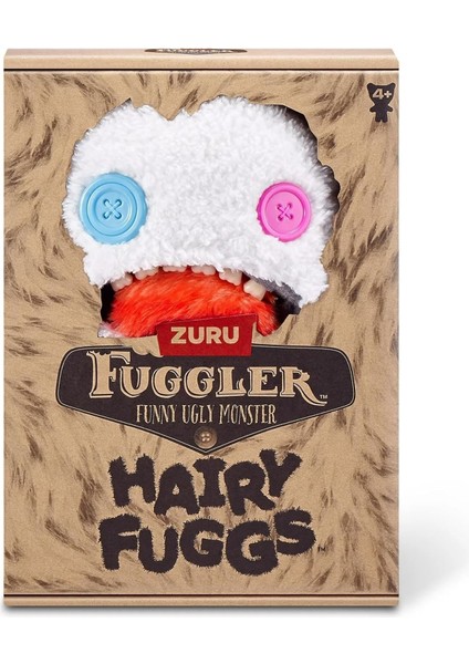 Kıllı Süper Yumuşak Zuru Fuggler Hairy Fuggs Peluş Oyuncak Oogah Boogah Rainbow Tongue 22CM indirimleri