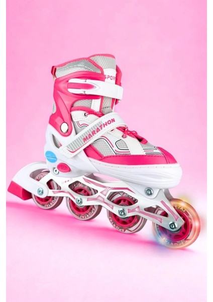 Işıklı Alıştırmalı Paten Marathon L Beden fırsatları