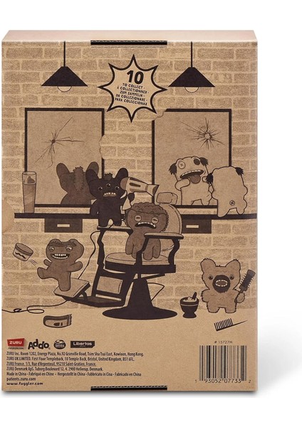 Kıllı Süper Yumuşak Zuru Fuggler Hairy Fuggs Peluş Oyuncak Sir Belch Hairy Tongue Red 22CM indirimleri