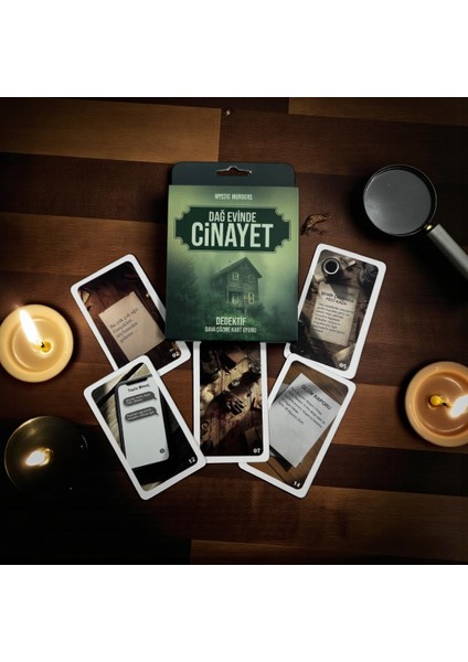 Kartlı Cinayet Çözme Oyunu Dağ Evinde Cinayet Dosyası