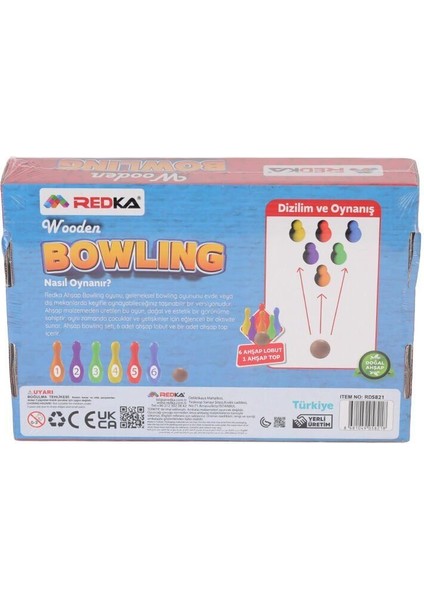 5821 Redka -Wooden Bowling fiyatları