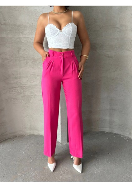 Palazzo Fuşya Pantolon