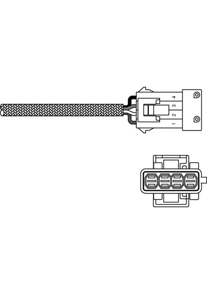 Mtxdpn Lambda Oksijen Sensoru 206-207-307-C2-C3 1.4 16V ET3J4 (Manifolda Gelen Üstteki)