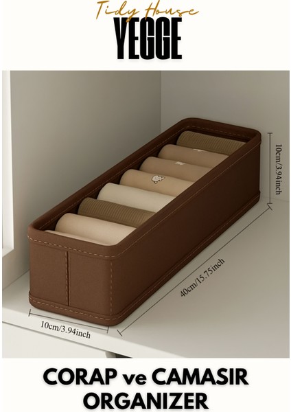 Çekmece ve Dolap Içi Düzenleyici, Raf Düzenleyici, Katlanabilir Çorap ve Çamaşır Organizer Kutu fiyatları