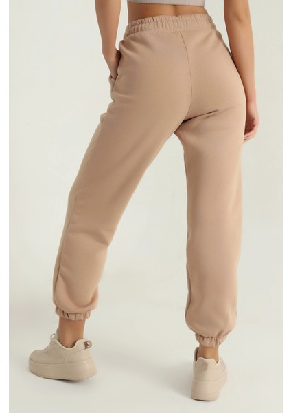 3 Iplik Şardonlu Paça Lastikli Eşofman Bisküvi IS001 fırsatları