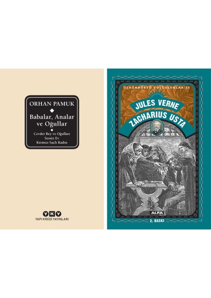 Babalar, Analar ve Oğullar / Cevdet Bey ve Oğulları – Sessiz Ev – Kırmızı Saçlı Kadın + Zacharius Usta