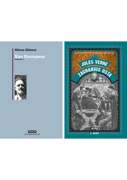 Romanlar 1 – Kan Konuşmaz + Zacharius Usta