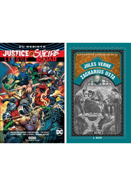 Justice League Vs. Suicide Squad + Zacharius Usta