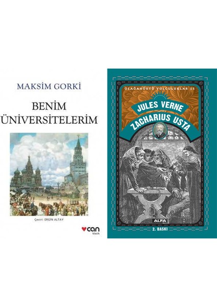 Benim Üniversitelerim (Yeni Beyaz Kapak) + Zacharius Usta