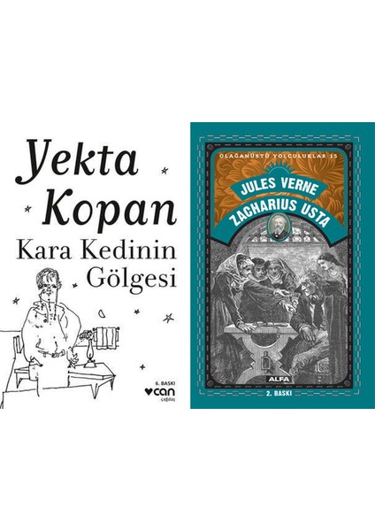 Kara Kedinin Gölgesi (Yeni Kapak) + Zacharius Usta