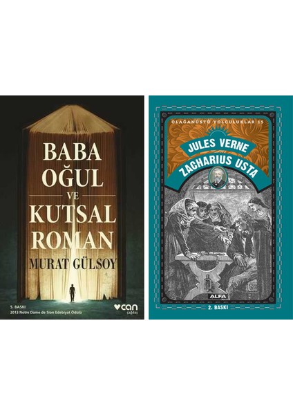 Baba Oğul ve Kutsal Roman (Yeni Kapak) + Zacharius Usta