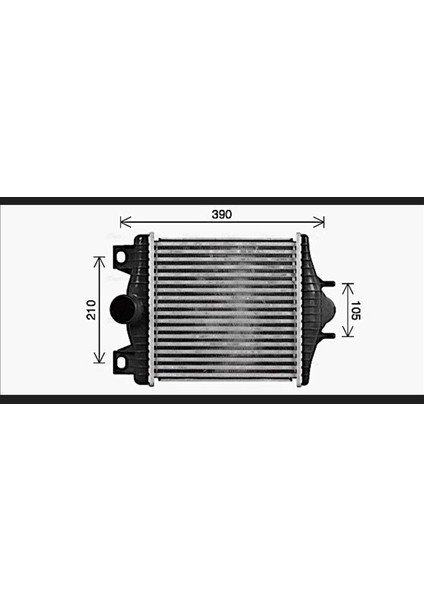 Mtxdpn Turbo Radyatoru Sag Sol 448DT 306DT R.r 4 Vogue L405 12 R.r Sport 2 L494 13 17