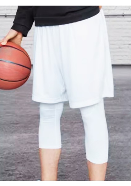 S 3/4 Basketbol Taytı-3/4 Fitness Taytı-3/4 Spor & Koşu Taytı