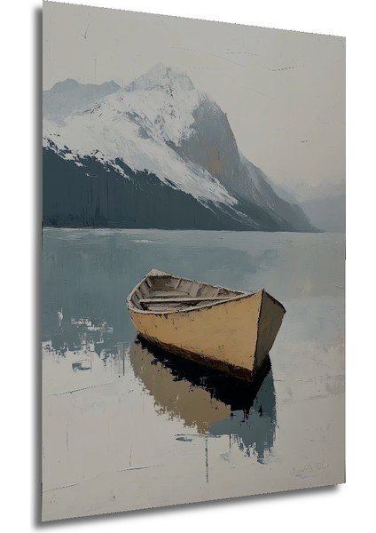 Dağların Sessizliği Dekoratif Ahşap Mdf Ev/işyeri Duvar Tablo Dikdörtgen Ev/işyeri Duvar Tablo modelleri